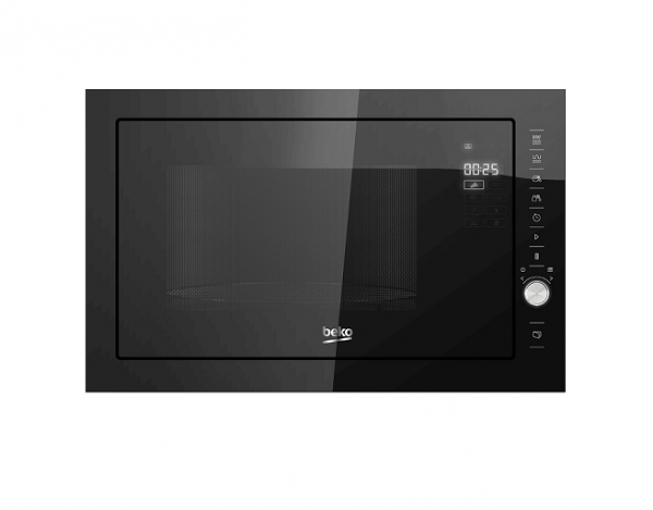 FORNO MICROONDE BEKO AD INCASSO MGB25333BG 60 CM 25 L 900 W 5 LIVELLI DI POTENZA NERO