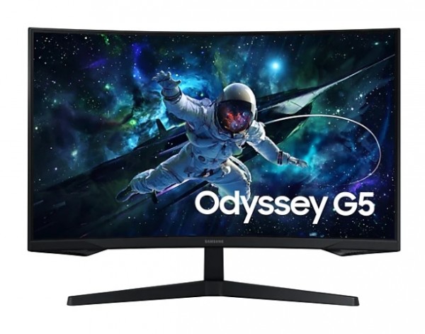 MONITOR GAMING ODYSSEY G5 - G55C 32" SAMSUNG LS32CG552EUXEN QHD CURVO 165 HZ 1 MS HDR HDMI