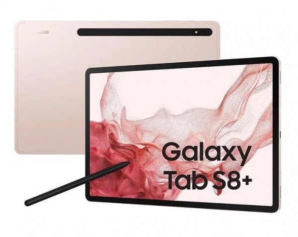 TABLET SAMSUNG TAB S8 PLUS SM X800 12.4" 128 GB OCTA CORE WIFI BLUETOOTH ANDROID PINK GOLD / ORO ROSA
