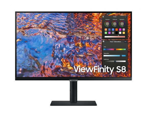 MONITOR HRM VIEWFINITY S8 - S80PB SAMSUNG 32" LS32B800PXPXEN 4K UHD 5 MS 60 HZ HDR HDMI HUB USB