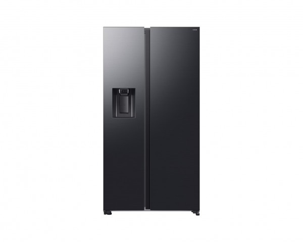 FRIGORIFERO SAMSUNG SIDE BY SIDE RS70F65KEFEF 640 L DIGITAL INVERTER LIBERA INSTALLAZIONE DISPENSER ACQUA E GHIACCIO WIFI ANTRACITE / NERO CLASSE E
