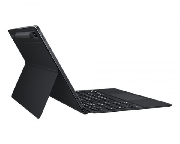 GALAXY TAB S7 PLUS BOOK COVER KEYBOARD / CUSTODIA CON TASTIERA EF-DT970 NERO