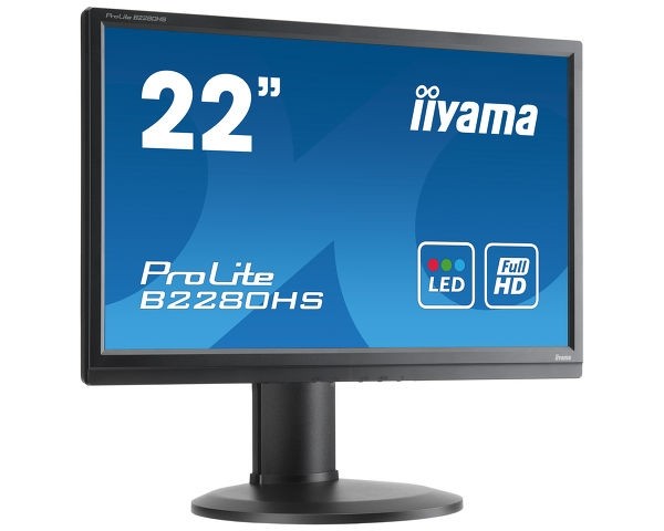 MONITOR 22" IIYAMA PROLITE B2280HS-B1 LED FULL HD HDMI VGA ALTOPARLANTI INTEGRATI