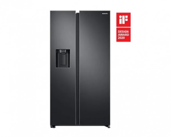 FRIGORIFERO SAMSUNG SIDE BY SIDE RS68N8221B1 NERO 617 L NO FROST PREMIUM DISPENSER ACQUA E GHIACCIO CLASSE A++