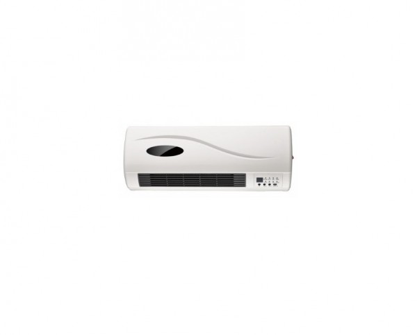 STUFA ELETTRICA / TERMOVENTILATORE CERAMICO DA PARETE ZEPHIR ZMW1909B 2000 W TIMER 2 LIVELLI DI POTENZA BIANCO