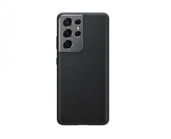 GALAXY S21 ULTRA 5G LEATHER COVER PER CELLULARE EF-VG998LBEGWW IN PELLE NERO