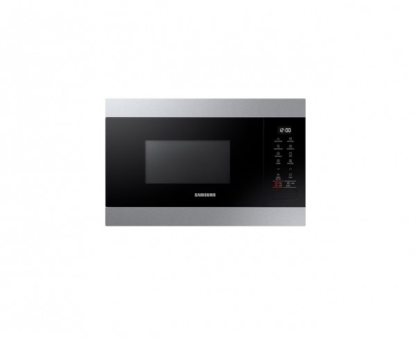 FORNO MICROONDE SAMSUNG MG22M8274CT AD INCASSO 22 L GRILL 850 W 6 LIVELLI DI POTENZA DISPLAY LED INOX