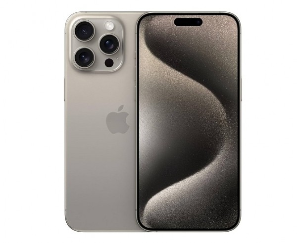 SMARTPHONE APPLE IPHONE 15 PRO MAX 512 GB DUAL SIM 6.7" 5G A17 PRO TRIPLA FOTOCAMERA 48 MP TITANIO NATURALE