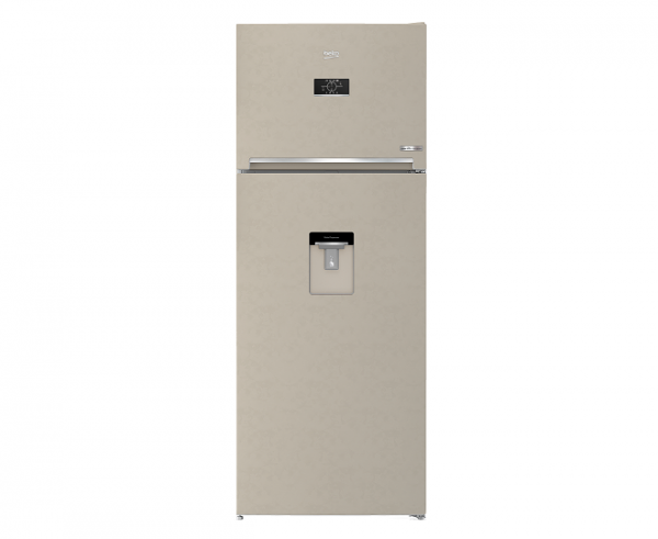 FRIGORIFERO BEKO RDNE455E40DBN DOPPIA PORTA 70 CM 455 L LIBERA INSTALLAZIONE TOTAL NO FROST PROSMART INVERTER BEIGE / PANNA CLASSE E