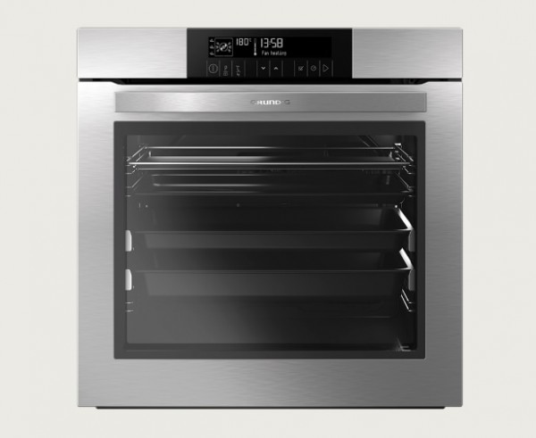 FORNO MULTIFUNZIONE GRUNDIG GEZM 77001 XP 60 CM 80 L PULIZIA PIROLITICA 13 FUNZIONI GRILL INOX CLASSE A