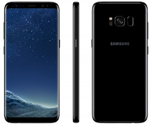SMARTPHONE SAMSUNG GALAXY S8 SM G950F 64 GB 4G LTE WIFI 12 MP DUAL PIXEL OCTA CORE 5.8" QUAD HD+ SUPER AMOLED MIDNIGHT BLACK