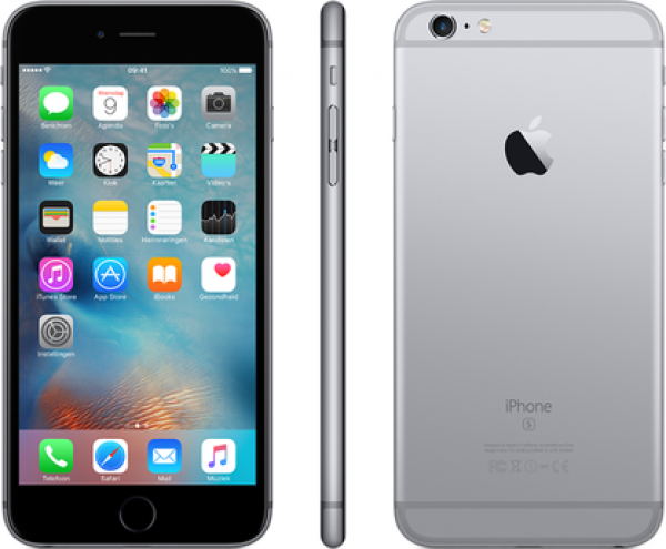 SMARTPHONE APPLE IPHONE 6S 16 GB 4G LTE CHIP A9 TOUCH ID IOS 9 12 MP FOCUS PIXEL GRIGIO SIDERALE