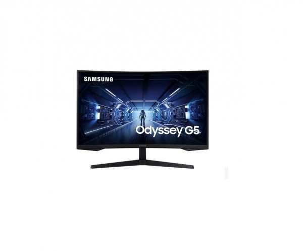 MONITOR GAMING ODYSSEY G5 - G55T 27" SAMSUNG LC27G55TQBUXEN CURVO WQHD 144 HZ 1 MS HDR HDMI