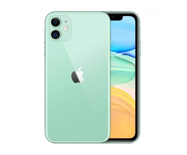 SMARTPHONE APPLE IPHONE 11 128 GB DUAL SIM 6.1" 4G LTE A13 ESA CORE IOS 13 12 MP GREEN / VERDE