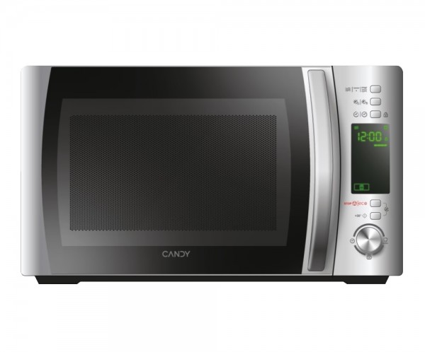 FORNO MICROONDE COOKinAPP CANDY CMXG20DS 20 L 700 W GRILL 5 LIVELLI DI POTENZA 40 PROGRAMMI DI COTTURA AUTOMATICI LIBERA INSTALLAZIONE SILVER