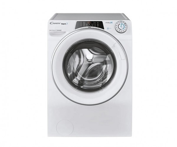LAVATRICE CANDY RAPIDÓ RO 1294DWMSE/1-S 9 KG 1200 GIRI CARICO FRONTALE 16 PROGRAMMI PARTENZA RITARDATA LIBERA INSTALLAZIONE WIFI + BLE INVERTER VAPORE CLASSE A