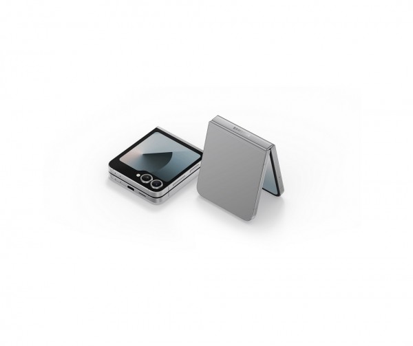 SMARTPHONE SAMSUNG GALAXY Z FLIP6 5G SM F741B 512 GB DUAL SIM 6.7" 50 + 12 MP OCTA CORE SILVER SHADOW