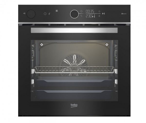 FORNO BEKO BBIS18400BCSWE BEYOND MULTIFUNZIONE ASSISTITO A VAPORE STEAMAID BPRO500 60 CM 72 L GRILL ELETTRICO TERMOVENTILATO 15 FUNZIONI NERO CLASSE A+