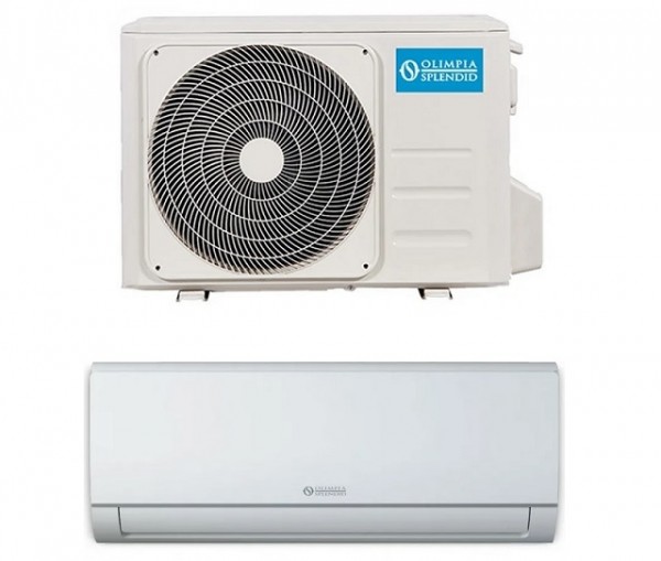 CLIMATIZZATORE / CONDIZIONATORE OLIMPIA SPLENDID MONOSPLIT OS-KENEH09EI + OS-SEPHH09EI 9000 BTU INVERTER GAS R32 POMPA DI CALORE DEUMIDIFICATORE BIANCO CLASSE A++/A+