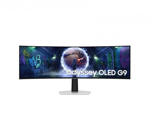 MONITOR GAMING ODYSSEY OLED G9 G93SD 49" SAMSUNG LS49DG934SUXEN DQHD CURVO SMART 240 HZ 0.03 MS HDR10 HDMI SILVER