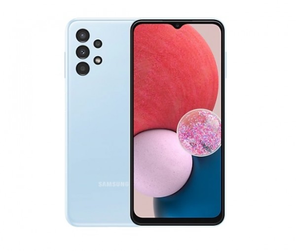 SMARTPHONE SAMSUNG GALAXY A13 SM A135F DUAL SIM 32 GB OCTA CORE 6.6" 4G LTE WIFI BLUETOOTH QUATTRO FOTOCAMERE LIGHT BLUE