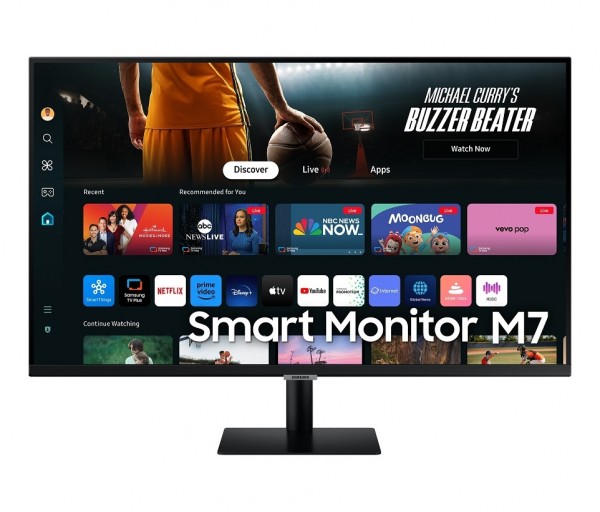SMART MONITOR M7 - M70D SAMSUNG 32" LS32DM702UUXEN 4K UHD 4 MS HDMI HUB USB BLUETOOTH ALTOPARLANTE