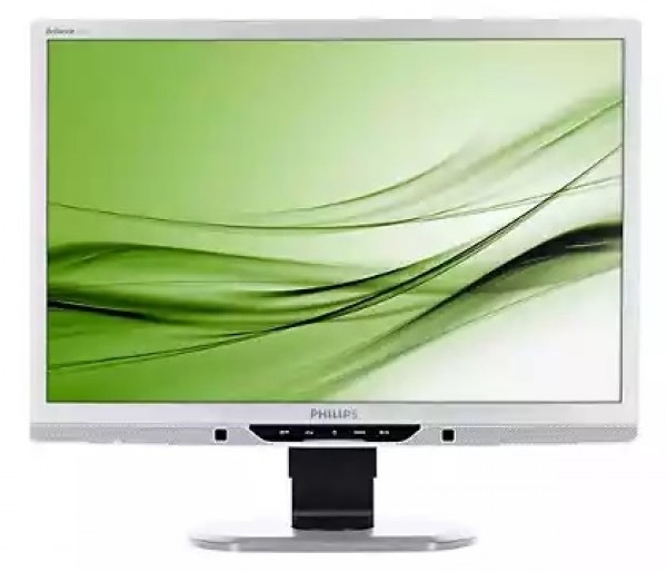 MONITOR LCD 22" PHILIPS 225B2CS/00 1680 x 1050 USB VGA ALTOPARLANTI INTEGRATI POWERSENSOR ARGENTO / NERO