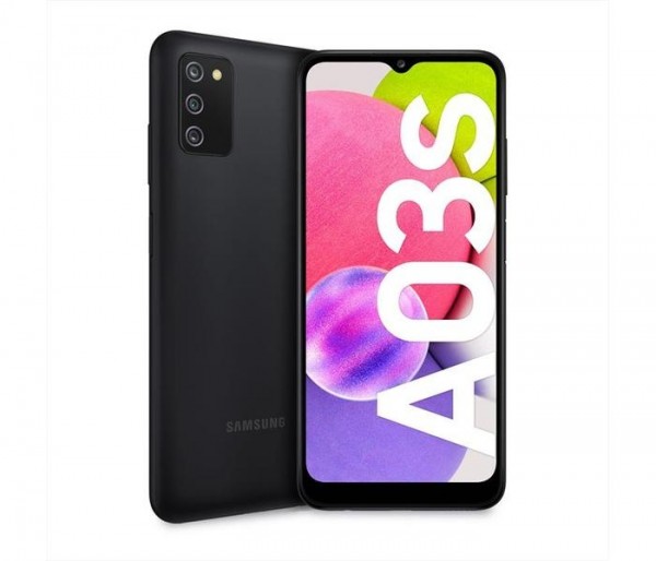 SMARTPHONE SAMSUNG GALAXY A03s SM A037G DUAL SIM 32 GB OCTA CORE 6.5" TRIPLA FOTOCAMERA 4G LTE WIFI BLUETOOTH NERO