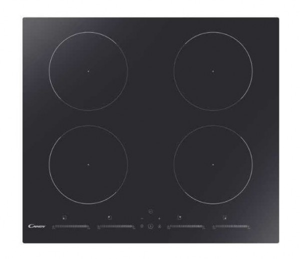 PIANO COTTURA CANDY INDUZIONE CIS642MCTT 4 FUOCHI 60 CM 9200 W VETROCERAMICA NERO