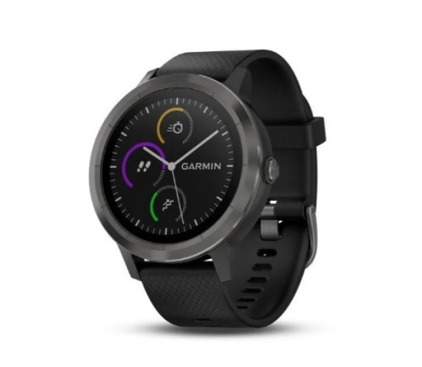 SMARTWATCH GARMIN VIVOACTIVE 3 010-01769-10 GPS BLUETOOTH CINTURINO IN SILICONE NERO ARDESIA