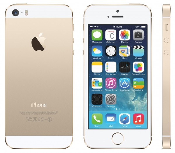 SMARTPHONE APPLE iPhone 5S 64GB Touch ID LTE iOS 8 Wi-Fi FOTOCAMERA 8 MPX GRADO A++ GOLD