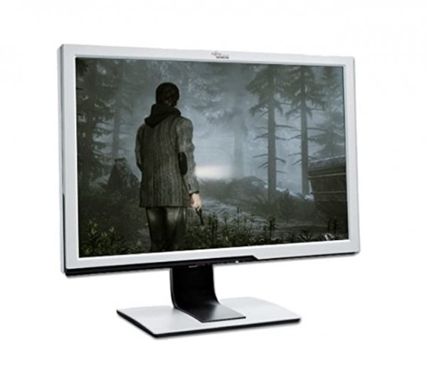 MONITOR 24" FUJITSU SCENICVIEW P24W-5 ECO 1920x1200 VGA ALTOPARLANTI INCORPORATI GRIGIO / NERO