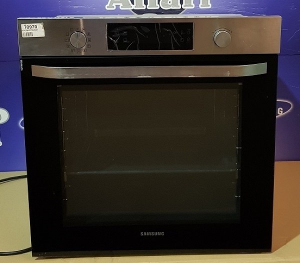 FORNO SAMSUNG NV75K5571BS / NV75K5571RS INCASSO 60 CM 75 L DUAL COOK 1600 W GRILL 50 FUNZIONI DI COTTURA NERO INOX CLASSE A