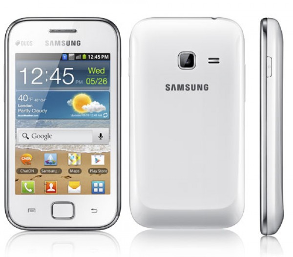 SMARTPHONE SAMSUNG GALAXY ACE DUOS GT S6802 3.5" 3 GB DUAL SIM WIFI 5 MP ANDROID BIANCO