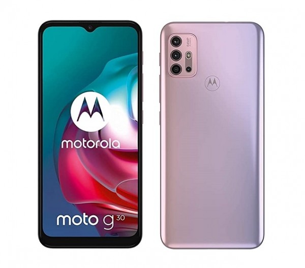 SMARTPHONE MOTOROLA MOTO G30 XT2129-2 128 GB DUAL SIM 6.5" 4G LTE QUATTRO FOTOCAMERE 64 MP OCTA CORE PASTEL SKY