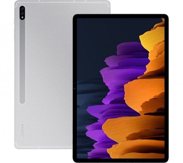 TABLET SAMSUNG GALAXY TAB S7 PLUS SM T970 12.4" 128 GB ROM 6 GB RAM OCTA CORE WIFI BLUETOOTH 13 + 5 MP ANDROID MYSTIC SILVER