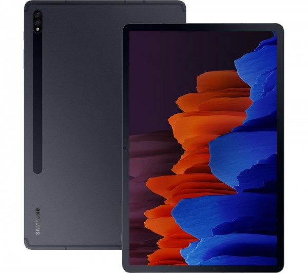 TABLET SAMSUNG GALAXY TAB S7 PLUS 5G SM T976B 12.4" 256 GB ROM 8 GB RAM OCTA CORE WIFI BLUETOOTH 13 + 5 MP ANDROID MYSTIC BLACK