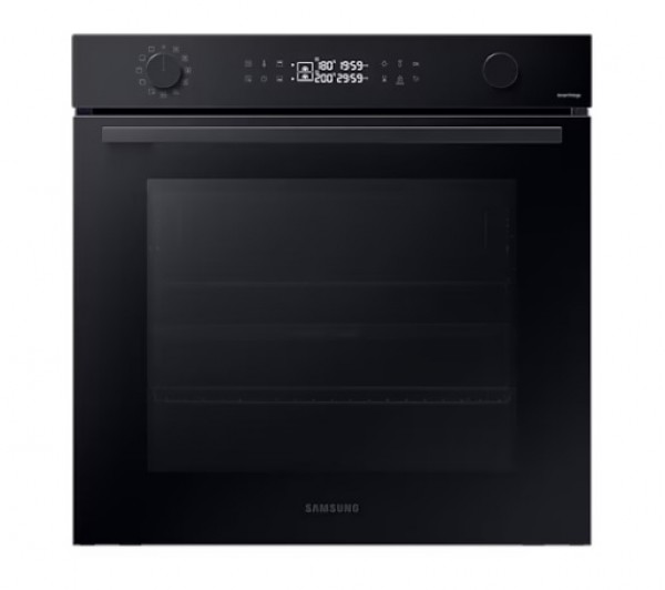 FORNO SAMSUNG AD INCASSO NV7B44502DK 60 CM 76 L DUAL COOK SERIE 4 GRILL VAPORE WIFI NERO CLASSE A+