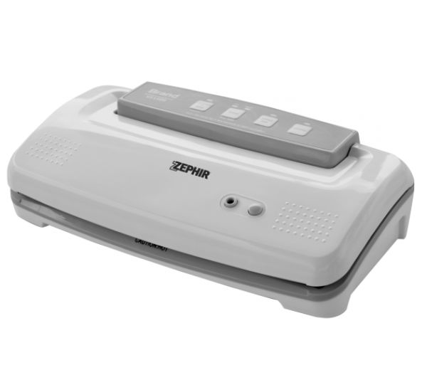 MACCHINA SOTTOVUOTO SIGILLA SACCHETTI AUTOMATICA ZEPHIR ZHC313 100 W BIANCO / GRIGIO