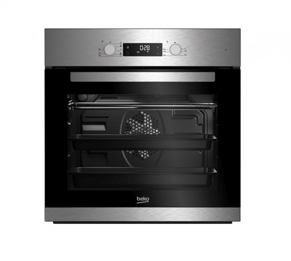 FORNO BEKO BIM22301X MULTIFUNZIONE 60 CM 66 L AD INCASSO VENTILATO 8 FUNZIONI GRILL ELETTRICO INOX CLASSE A