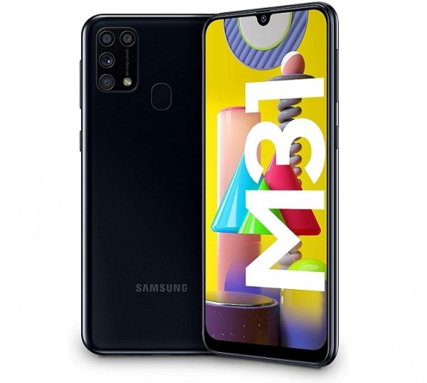 SMARTPHONE SAMSUNG GALAXY M31 SM M315F 64 GB DUAL SIM 6.4" 4G LTE WIFI QUATTRO FOTOCAMERE OCTA CORE NERO