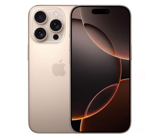 SMARTPHONE APPLE IPHONE 16 PRO 512 GB DUAL SIM 6.3" 5G A18 PRO TRIPLA FOTOCAMERA 48 MP TITANIO SABBIA