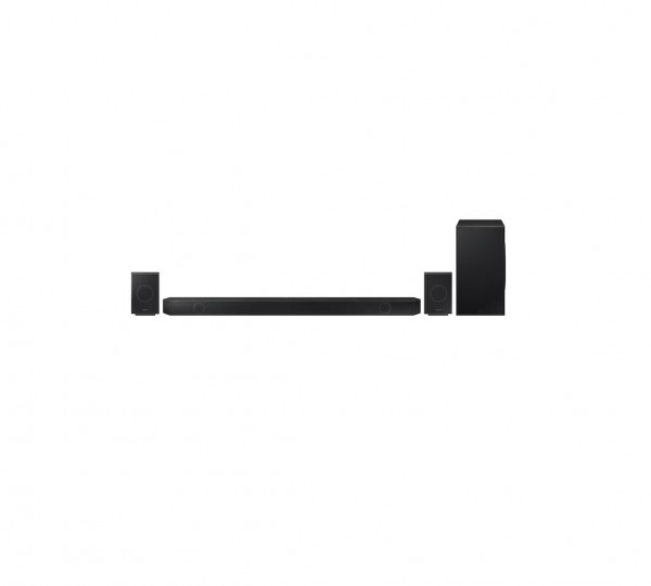 SOUNDBAR SAMSUNG HW Q990D 11.1.4 CANALI 22 ALTOPARLANTI WIRELESS BLUETOOTH HDMI WIFI 4K VIDEO PASS HDR NERO