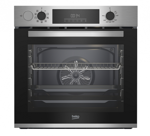 FORNO BEKO BBIS12300XDE BEYOND MULTIFUNZIONE ASSISTITO A VAPORE STEAMASSIST B300 60 CM 72 L GRILL ELETTRICO TERMOVENTILATO 9 FUNZIONI INOX CLASSE A+
