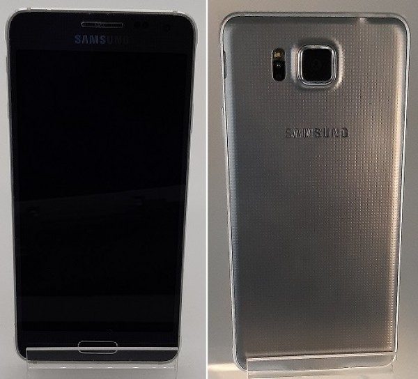 SMARTPHONE SAMSUNG SM G850F GALAXY ALPHA 4G LTE WIFI 32 GB 12 MP OCTA CORE SUPER AMOLED SILVER