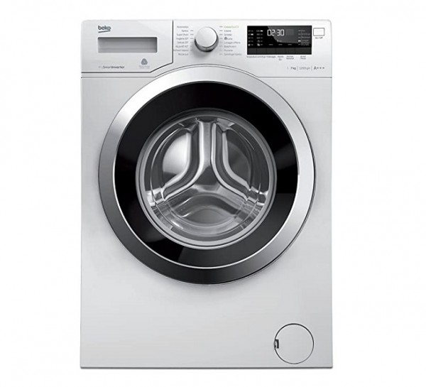 LAVATRICE BEKO UWTV7633XC0 7 KG 1200 GIRI CARICO FRONTALE INVERTER 16 PROGRAMMI PARTENZA RITARDATA LIBERA INSTALLAZIONE CLASSE A+++