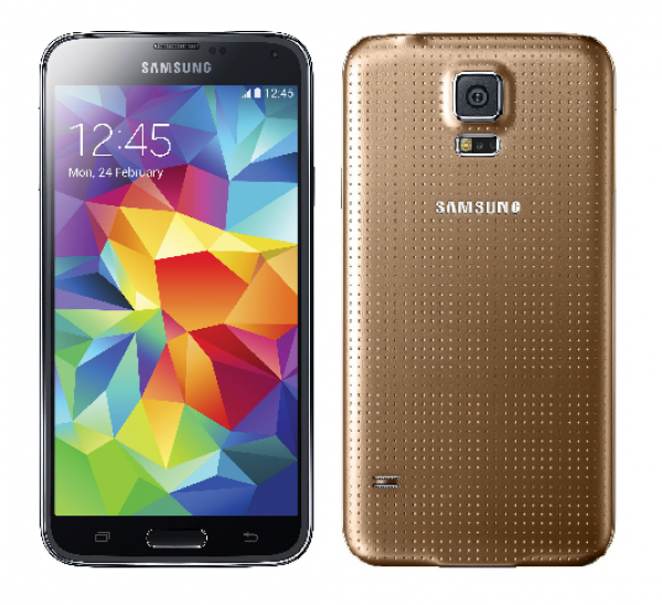 SMARTPHONE SAMSUNG GALAXY S5 SM G900F 16 GB LTE WIFI 16 MPX QUAD CORE SUPER AMOLED BLACK / GOLD