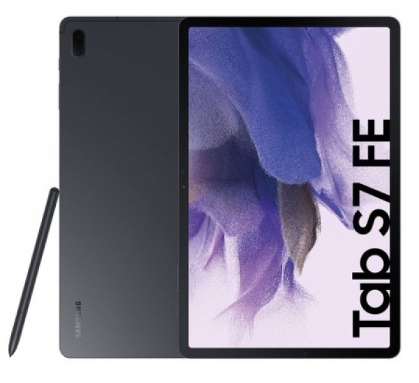 TABLET SAMSUNG TAB S7 FE SM T733 12.4" 128 GB OCTA CORE 8 MP WIFI BLUETOOTH ANDROID MYSTIC BLACK / NERO