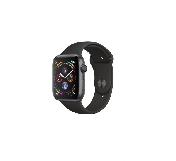 SMARTWATCH APPLE WATCH 4 44 MM GPS BLUETOOTH WIFI 16 GB ALLUMINIO GRIGIO SIDERALE CINTURINO SPORT NERO