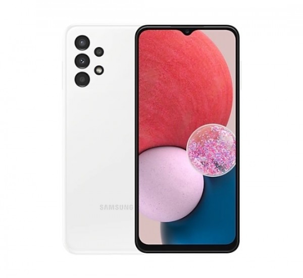 SMARTPHONE SAMSUNG GALAXY A13 SM A137F DUAL SIM 128 GB OCTA CORE 6.6" 4G LTE WIFI BLUETOOTH QUATTRO FOTOCAMERE BIANCO